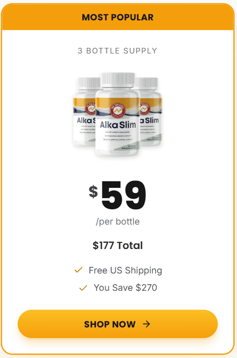 alka slim 3 bottles price